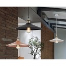 Globo 15061 Pendelleuchte Knud 1x60W | E27 | 390lm | 2700K - weiß, gold