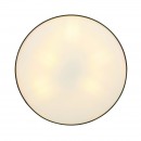 Globo 15229D6 Deckenleuchte Clarke 1x60W | E27 - schwarz, matt Nickel, gold