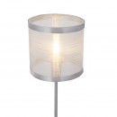 Globo 15259T Tischleuchte Naxos 1x40W | E14 - chrom