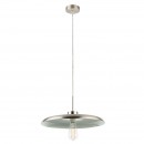 Globo 15304H Pendelleuchte Darenu 1x60W| E27 - Nickel matt