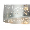 Globo 15360D Deckenleuchte Nadi 3x40W | E14 - silber