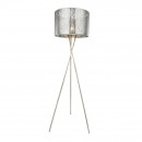 Globo 15360S1 Stehleuchte Nadi 1x60W | E27 - silber