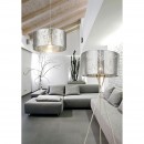 Globo 15360S1 Stehleuchte Nadi 1x60W | E27 - silber