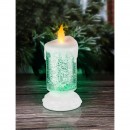 Globo 23304 LED Tischlampe Candlelight - Farbwechsler, weiß