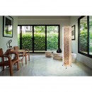 Globo 25819 Stehleuchte 2x40W | E27 - Nachahmung Muscheln, braun