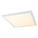 Globo 41604D2D LED Deckenleuchte Rosi 1x30W | 2400L | 3000K - Farbfixierung, 3-Phasen-dimmbar, opal weiß