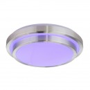 Globo 41738-24RGB LED Deckenleuchte Ina II 1x24W | 100-1000lm | 3000K-6500K | RGB - Fernbedienung, Farbfixierung, Farbwechsler, dimmbar, opal, weiß