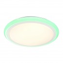 Globo 48378-40RGB LED Deckenleuchte Rudi 1x37W | 260-2600lm | 3000K-6000K | RGB - Fernbedienung, Farbfixierung, dimmbar, Termin, Memory-Funktion, opal weiß