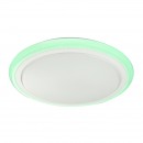 Globo 48378-40RGB LED Deckenleuchte Rudi 1x37W | 260-2600lm | 3000K-6000K | RGB - Fernbedienung, Farbfixierung, dimmbar, Termin, Memory-Funktion, opal weiß