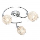 Globo 54502-3 Pendelleuchte Daxos 3x40W | E14 - chrom