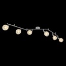 Globo 54502-6 Decken- und Spotleuchte Daxos 6x40W | E14 - chrom