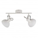 Globo 54657-2 Wandleuchte Amory 2x40W | E14 - einstellbar Schalter auf dem Körper, chrom, wissen