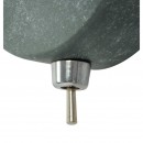 Globo 57000-1 Wandleuchte Sabinyo 1x50W | GU10 - Schalter auf dem Körper, Stein, chrom