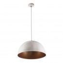 Globo 58323HW Pendelleuchte Sandra 1x60W | E27 - weiß, gold