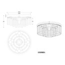 Globo 15698D1 Deckenleuchte GORLEY E27
