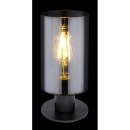 Globo 15465T Tischleuchte Hadera 1x60W | E27 - schwarz