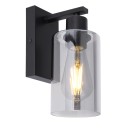 Globo 15465W Wandleuchte Hadera 1x60W | E27 - schwarz