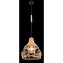 Globo 15671H Deckenleuchte Halia 1x60W | E27 - schwarz, natürlich