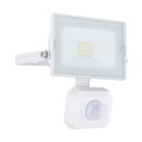 Globo 34247WS LED-Außenwandleuchte mit Bewegungsmelder Helga I 1x10W | 950lm | 6000K | IP44 - weiß
