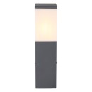 Globo 31730 Außenwandleuchte Herri 1x15W | E27-LED | IP44 - Anthrazit