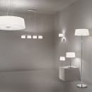 Ideal Lux 075495 Pendelleuchte 4x40W Hilton | G9 - weiß