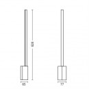 Philips Hue 40801/48/P7 LED Tischleuchte Signe 1x14W | 2000-6500K | RGB - White and Color Ambiance