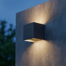 Ideal lux I313429 LED Außenwandleuchte ATOM | 12W integrierte LED-Quelle | 1050lm | 3000K