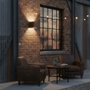 Ideal lux I313443 LED Außenwandleuchte ATOM | 12W integrierte LED-Quelle | 1050lm | 3000K