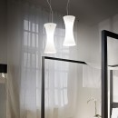 Ideal Lux 017600 Pendelleuchte 1x60W Elica | E27 - weiß