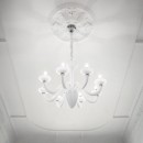 Ideal Lux 019390 Pendelleuchte 8x40W weiß Lady | E14