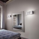Ideal Lux 031361 Wandleuchte Clip Small Cromo 2x60W | E27 - chrom