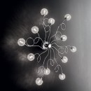 Ideal Lux 074 641 Anbauleuchte Pon Pon 12x40W | G9 - chrom