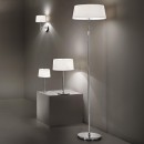 Ideal Lux 075532 Tischleuchte 2x40W Hilton | E14 - weiß