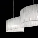 Ideal Lux 088631 Deckenleuchte leuchtet Nastrino 4x40W | G9 - weiß