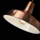 Ideal Lux 093697 Pendelleuchte 1x60W Moby Rame | E27 - kupfer