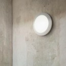 Ideal Lux 096421 LED Außenwandleuchte 1x11W Berta | GX53 - weiß, Kreis