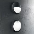 Ideal Lux 096674 Außenwandleuchte 1x23W Lucia | E27 | IP66 - schwarz