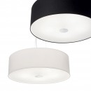 Ideal Lux 103242 Pendelleuchte 5x40W Woody Bianco | E27 - weiß
