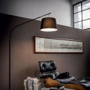 Ideal Lux 110363 Daddy Stehleuchte 1x60W | E27 - schwarz