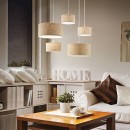 Ideal Lux 110868 Pendelleuchte 5x40W Ekos | G9 - weiß