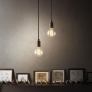 Ideal Lux 113319 Pendelleuchte Edison Nero 1x60W | E27 - schwarz