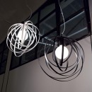 Ideal Lux 114262 Pendelleuchte 1x60W Disco | E27 - schwarz