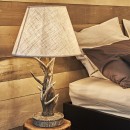 Ideal Lux 128207 Tischleuchte Chalet 1x60W| E27