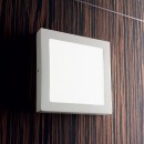 Ideal Lux 138657 LED Wandleuchte Universal- 1x24W - weiß, quadratisch
