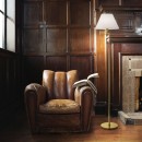 Ideal Lux 140315 Stehleuchte Bevery 1x60W| E27 - Messing