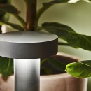 Ideal Lux 153193 Sockelleuchte Tesla Small anthrazit 4x15W | G9 | IP44 - schwarz