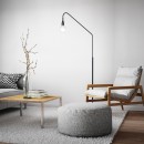 Ideal Lux 163369 Stehleuchte Minal Nero 1x60W | E27 - schwarz