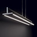 Ideal Lux 235141 LED Kronleuchter Rail 1x30W | 3000K - schwarz, Top-Design