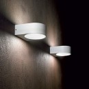 Ideal Lux 092218 Außenwandleuchte 1x60W Iko | E27 | IP44 - grau