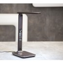 Immax 08930L LED Tischleuchte mit Display Kingfisher 1x9W | 2700-5500K - dimmbar, schwarz